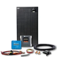 WATTSTUNDE® 100EFX MultiWire MARINE MPPT Solar Komplettset Für Wohnmobile & Boote