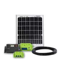 10W Solar Inselanlage Bausatz Laderegler Auswählbar