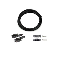 4mm² Anschluss Set II (L) - 2 Module Parallel Mit MC4 Stecker Und Solarkabel