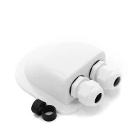 WATTSTUNDE® Dachdurchführung DX2/W Weiss -VIC Solarmodule Geschaft dachdurchfuehrung solar wohnmobil weiss