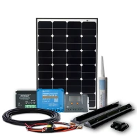 DAYLIGHT Sunpower 80Wp Wohnmobil Komplettset DLS80