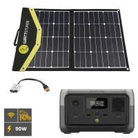 EcoFlow RIVER 2 Powerstation Bundle Mit SunFolder Solartasche