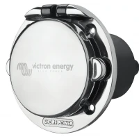 Victron Energy Victron 32A 250 V Edelstahl Landstrom Einbau-Steckdose Mit Abdeckung