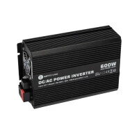 WATTSTUNDE® 600W / 1200W 12V Sinus Spannungswandler WS12/600SI