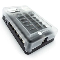 WATTSTUNDE® Plus Distributor 12 Mit Je 4x 5A, 10A, 15A, 20A Flachsicherungen 5 WATTSTUNDE® Plus Distributor 12 Mit Je 4x 5A, 10A, 15A, 20A Flachsicherungen – Bild 5